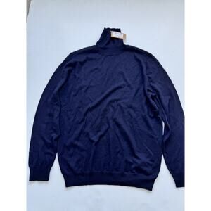 A.P.C. Men's knit Dundee sweater XXL Dark Navy
